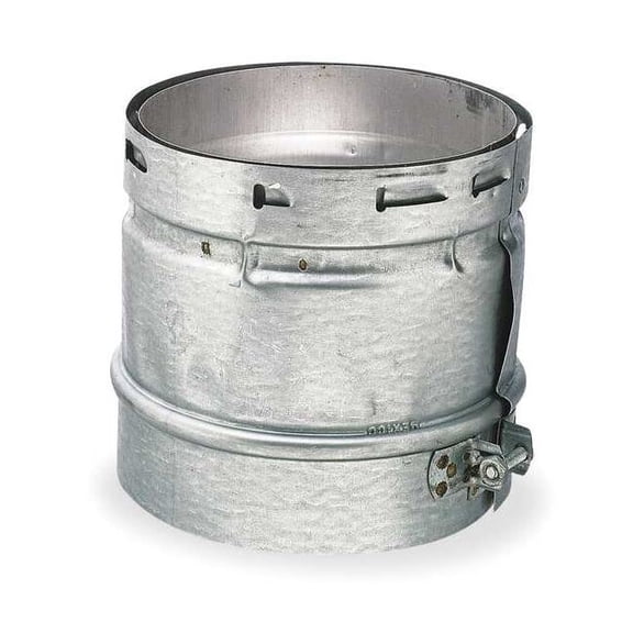 Ameri-Vent Female Vent Adapter,6" Dia.,6" L 6EUA-F