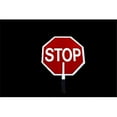 thumbnail image 1 of Ameri-Viz O-SSCR18 18 in. Coroplast - Engineer Grade Reflective Lightweight Crossing Guard, Construction & Traffic Control Stop&Stop Paddle, 1 of 1