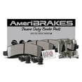 thumbnail image 1 of AmeriBRAKES Severe Duty Disc Brake Pads with included lubricant and hardware, AmeriPLATINUM ASD1092 - For Silverado 1500 Sierra 1500 Tahoe Suburban 1500 Fits select: 2005-2007 CHEVROLET SILVERADO, 1 of 3