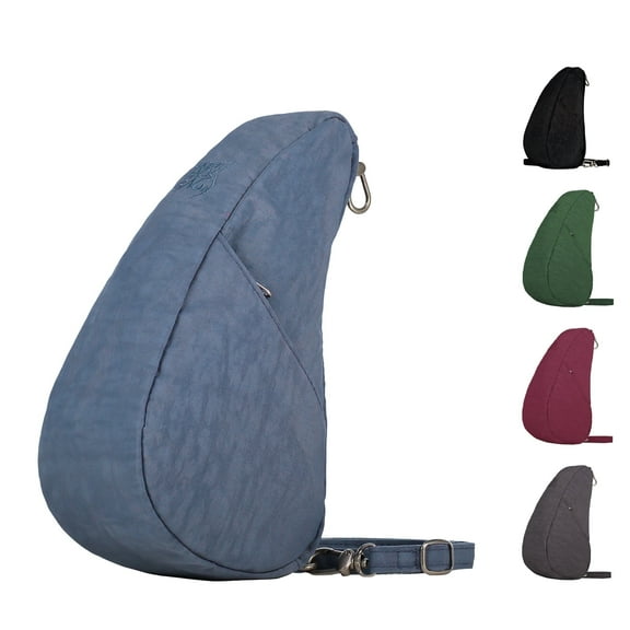 AmeriBag 10" Nylon Crosbody Sling Baglett (Vintage Indigo)