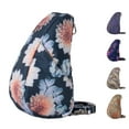 thumbnail image 1 of AmeriBag 10" Print Crosbody Sling Baglett (Dahlias), 1 of 7