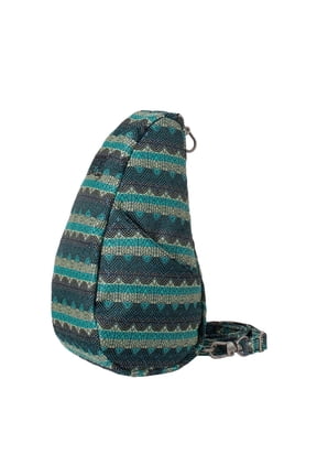 10" Print Crosbody Sling Baglett (Ric Rac)