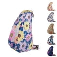 thumbnail image 1 of AmeriBag 10" Print Crosbody Sling Baglett (Serenity), 1 of 9