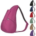 thumbnail image 1 of AmeriBag 17" Microfiber Crossbody Sling Healthy Back Bag (Berry Sorbet), 1 of 7