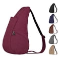 thumbnail image 1 of AmeriBag 17" Nylon Crossbody Sling Healthy Back Bag (Ruby), 1 of 8