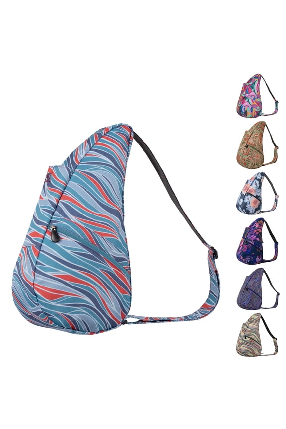 17" Print Crossbody Sling Healthy Back Bag (Freeflow 1)