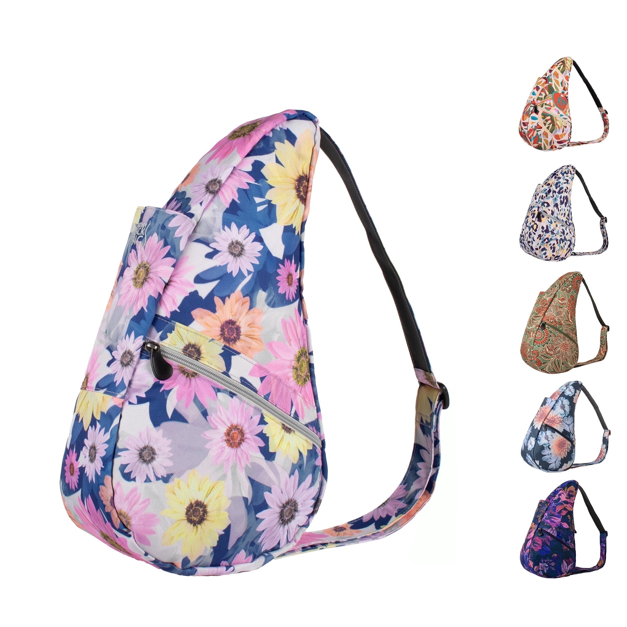 AmeriBag 17" Print Crossbody Sling Healthy Back Bag (Serenity)