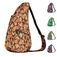thumbnail image 1 of AmeriBag 17" Print Crossbody Sling Healthy Back Bag (Spotted Leopard), 1 of 8