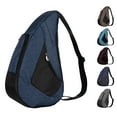 thumbnail image 1 of AmeriBag 19" Crossbody Sling Traveler Healthy Back Bag (Ocean), 1 of 10