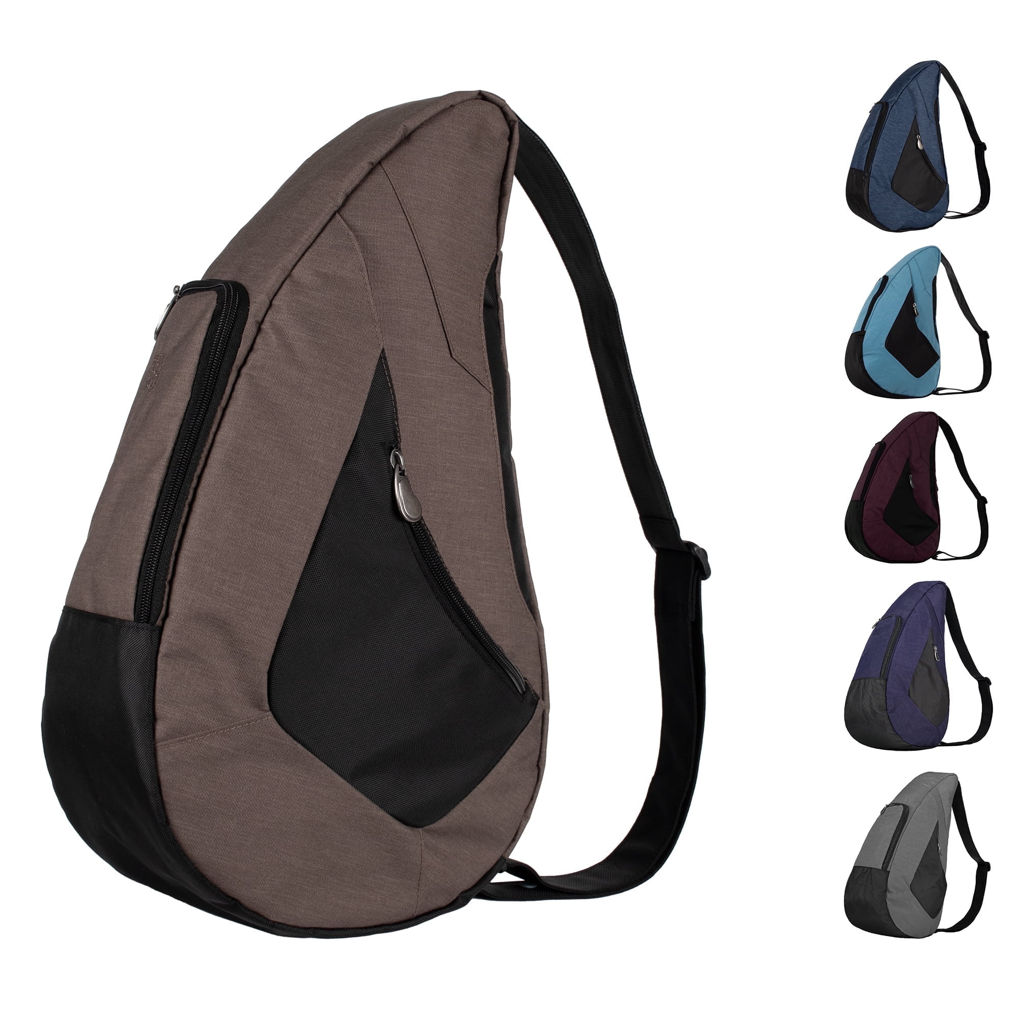 AmeriBag 19" Crossbody Sling Traveler Healthy Back Bag (Sand)