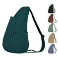 thumbnail image 1 of AmeriBag Medium Distressed Nylon Healthy Back Bag (Dark Teal), 1 of 8