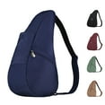 thumbnail image 1 of AmeriBag 19" Microfiber Crossbody Sling Healthy Back Bag (Navy), 1 of 8