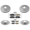 thumbnail image 1 of AmeriBrake Coated Brake Rotors Ceramic Brake Pads for Honda Civic LX 2021, 1 of 6