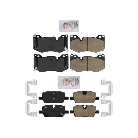AmeriBrake Front Rear Ceramic Pads for Cadillac CT4 CT5 2020 2021 2022 2023