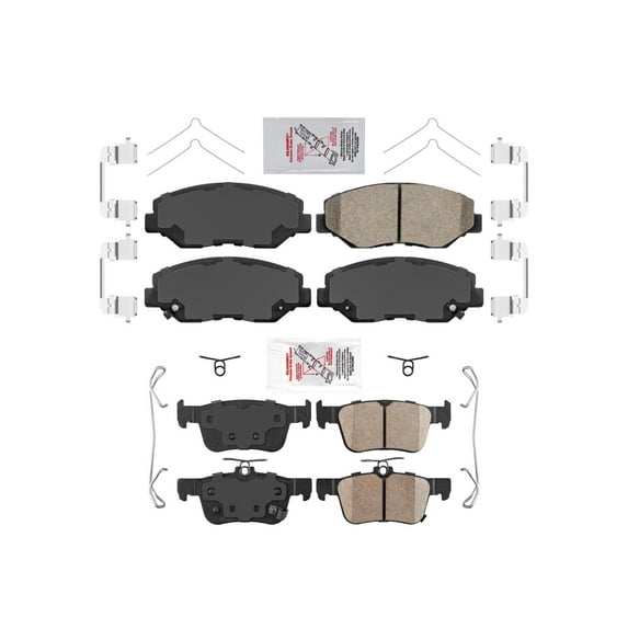 AmeriBrake Premium Ceramic Disc Brake Pads for Honda Civic EX-L 2021