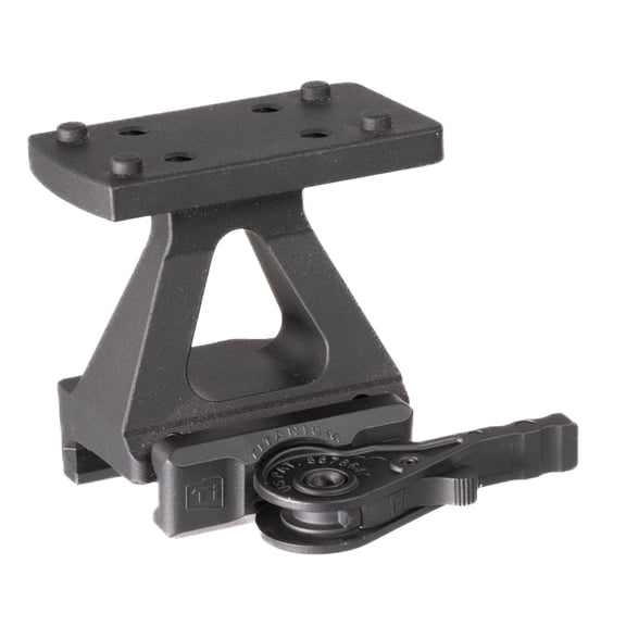 AmeriCan Defense AD-TR 2.33" Night Vision Red Dot Mount, Lightweight QD Titanium Lever, Black (AD-TR-LW-NV-TL)