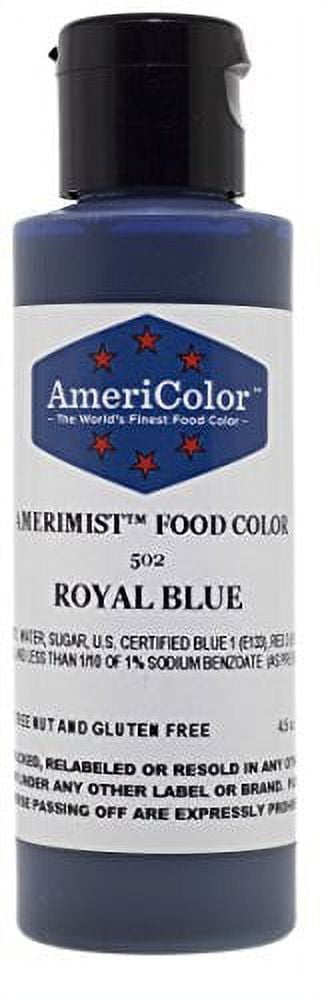 AmeriMist Navy Blue Airbrush Food Color - 4.5oz Concentrated Cake Decorating Spray
