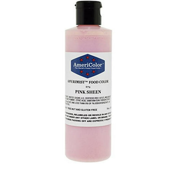 AmeriColor Amerimist Airbrush Color 9 Ounce, Pink Pearl Sheen