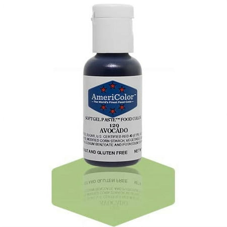 AmeriColor, Soft Gel Paste Food Color, Avocado .75 oz
