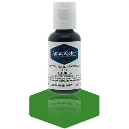 AmeriColor, Soft Gel Paste Food Color, Laurel .75 oz