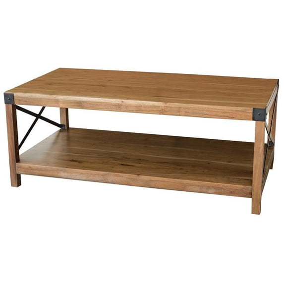 BuffaloTools AWRCT ACACIA SOLID WOOD RUSTIC COFFE