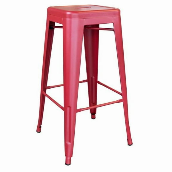 AmeriHome Indoor/Outdoor 30 inch Metal Bar Stool Set - 2 Piece