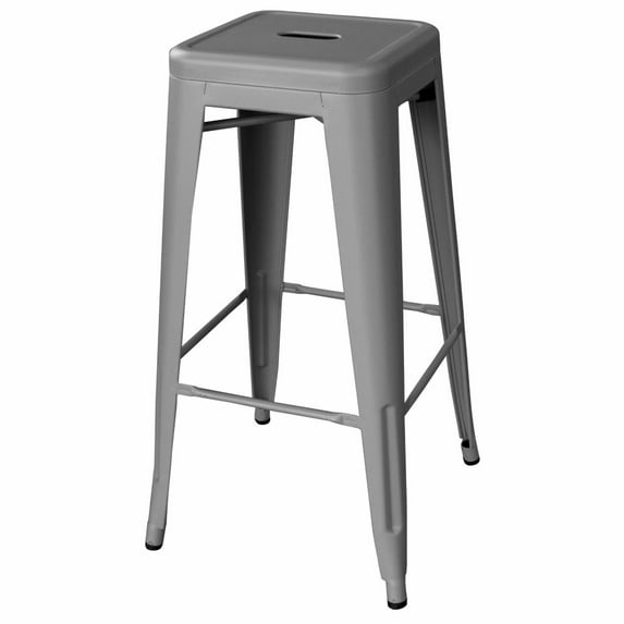 AmeriHome Indoor/Outdoor 30 inch Metal Bar Stool Set - 2 Piece
