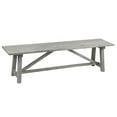 thumbnail image 1 of AmeriHome Trestle Farm House Mango Wood 53 in. Bench - Grey, 1 of 5
