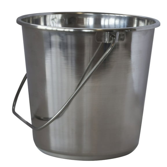 AmeriHome XLarge Stainless Steel Bucket Set – 3 Piece