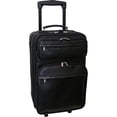 thumbnail image 1 of AmeriLeather 8001-0 22 in. Leather Expandable Pullman, Black, 1 of 4