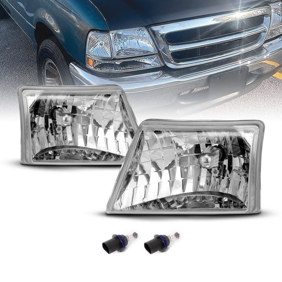 AmeriLite FORD RANGER 98-00 HEADLIGHTS CLEAR