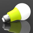 thumbnail image 1 of AmeriLuck Orange Yellow Color A19 LED Light Bulb for Bedroom and Porch, Mosquito Bug Light, 7W (60W Equivalent), E26 Medium Scew Base, Waterproof for Outdoor Use, 1 of 6