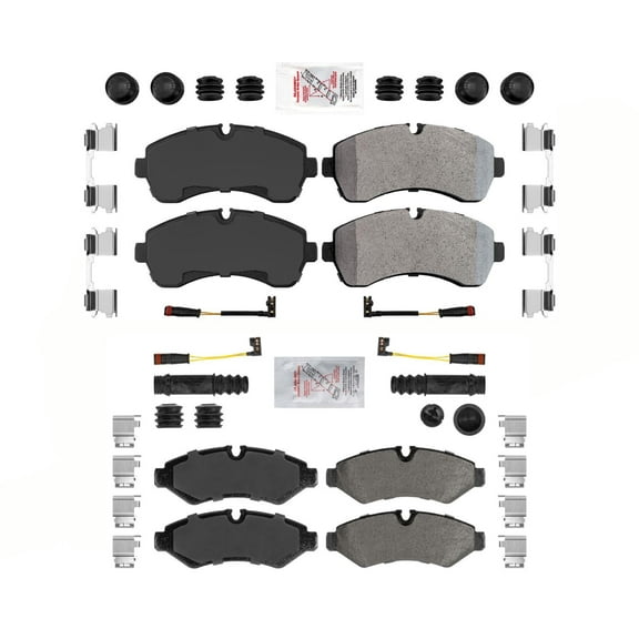 AmeriPLATINUM Fleet Duty Brake Pads For Sprinter 3500 2019-20 Single Rear Wheel