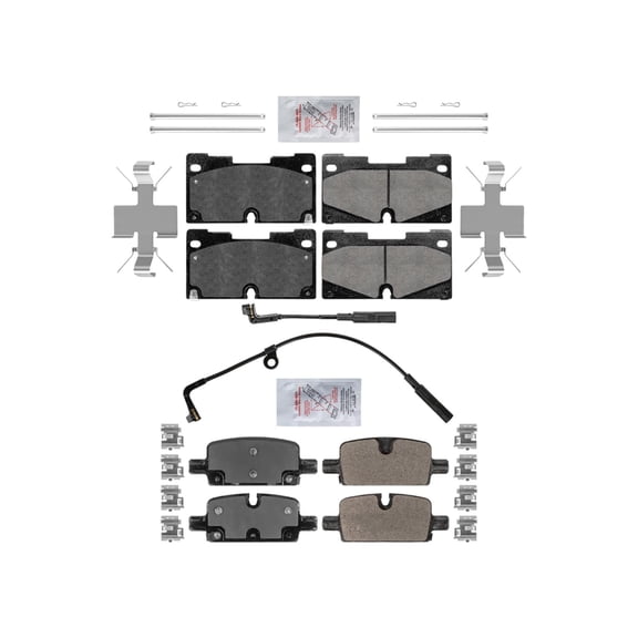AmeriPro ASD Performance Disc Brake Pads hardware for Chevrolet Tahoe 2021-2023