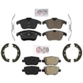 thumbnail image 1 of AmeriPro OE Style Semi Metallic Disc Brake Pads For Land Rover LR2 2008-2012, 1 of 10