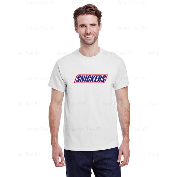 AmeriTee87 Chocolate Bar Mens Black T Shirt Candy Food Snack Fan Apparel Tee , for Unisex, up to size 5XL