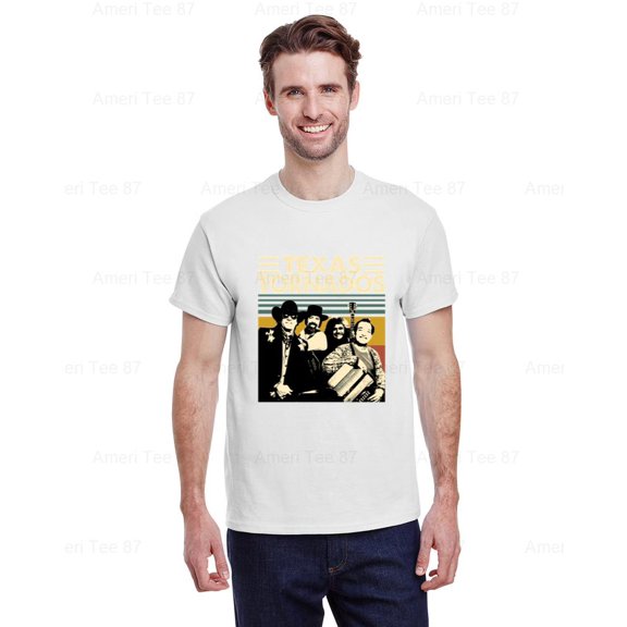 AmeriTee87 Texas Tornados Band Vintage T Shirt Concert Shirts CottonCore , for Unisex, up to size 5XL