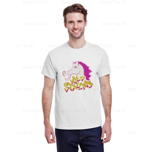AmeriTee87 Wyld Stallyns Purple Horse Graphic Shirt Excellent Adventure , for Unisex, up to size 5XL
