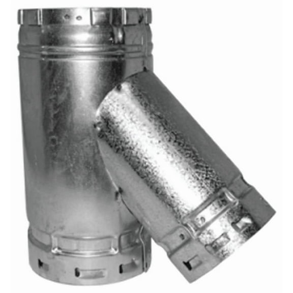 AmeriVent 4EY-3 Standard Wye, 4 in, B, Aluminum/Steel