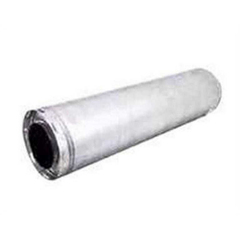 American Metal 6hs-36 Insulated Chimney Pipe, 3 Wall