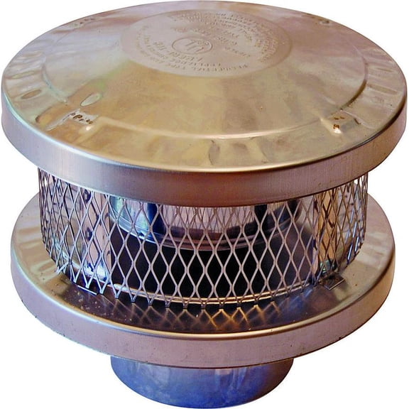 American Metal 6HS-RCS 6 In. Round Vent Cap - 3Wall