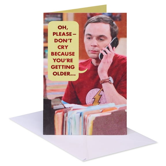 American Greetings Funny Birthday Card for Adults (Sheldon Cooper Edition)