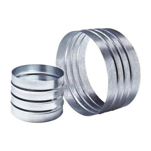 Americ Duct to Duct Connector,Galv Stl,8 in AM-CG08