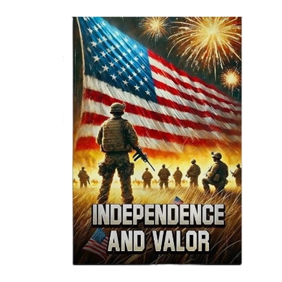 America 250 Flag 12x18" Usa 250th Anniversary Garden Flag - Celebrate 250 Years of American Pride With Patriotic Banner, 1776-2026 Commemorative United States Birthday Decor, Single Side-R