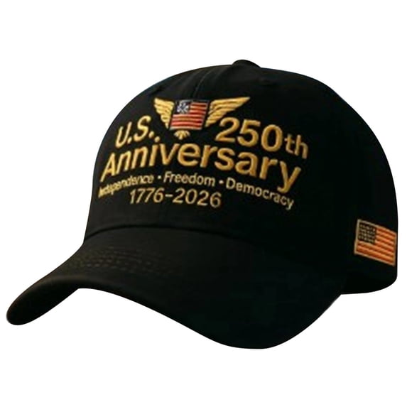 America 250 Hat, Patriotic Theme 1776-2026 Commemorative Baseball Cap,Traditional American Tribute Hat Gift Honoring Patriots & Veterans