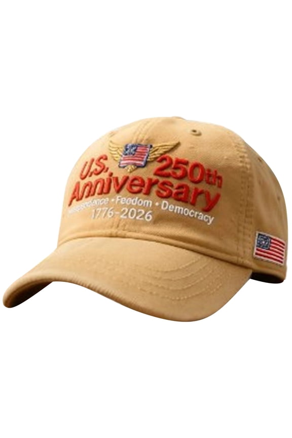 America 250 Hat, Patriotic Theme 1776-2026 Commemorative Baseball Cap,Traditional American Tribute Hat Gift Honoring Patriots & Veterans