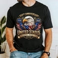 thumbnail image 1 of America 250 Shirt, 1776-2026 Patriotic Eagle T-Shirt, USA 250th Anniversary Tee, American Freedom Shirt, 1 of 3