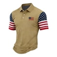 thumbnail image 1 of America 250 Shirt Men Pullover Tops Short Sleeve Lapel Button Down Golf Polo Shirts Outfits & Casual Occasions, 1 of 3