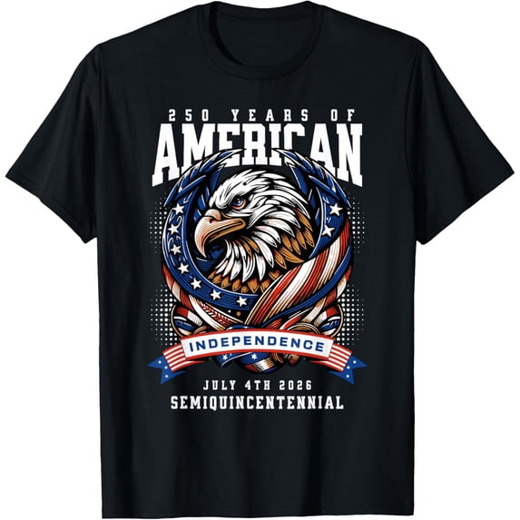 America 250 Years Independence Day Celebration T-Shirt