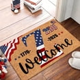 thumbnail image 1 of America 250 Years Welcome Doormat USA 250Th Anniversary Patriotic 1776-2026 Birthday Mat Non- Front Entrance Holiday Doormat For Outdoor Floor Rugs 15.7"X"23.6" Z Home Decor, 1 of 3
